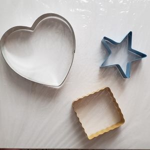 Clear Out Sale!!! NWOT- Cookie Cutters